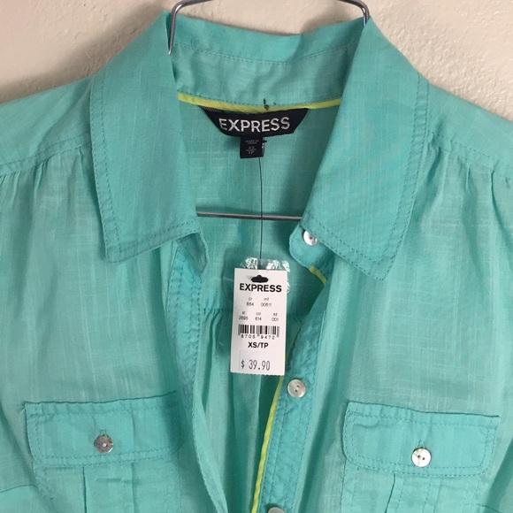 Express Sheer Top - Picture 2 of 5